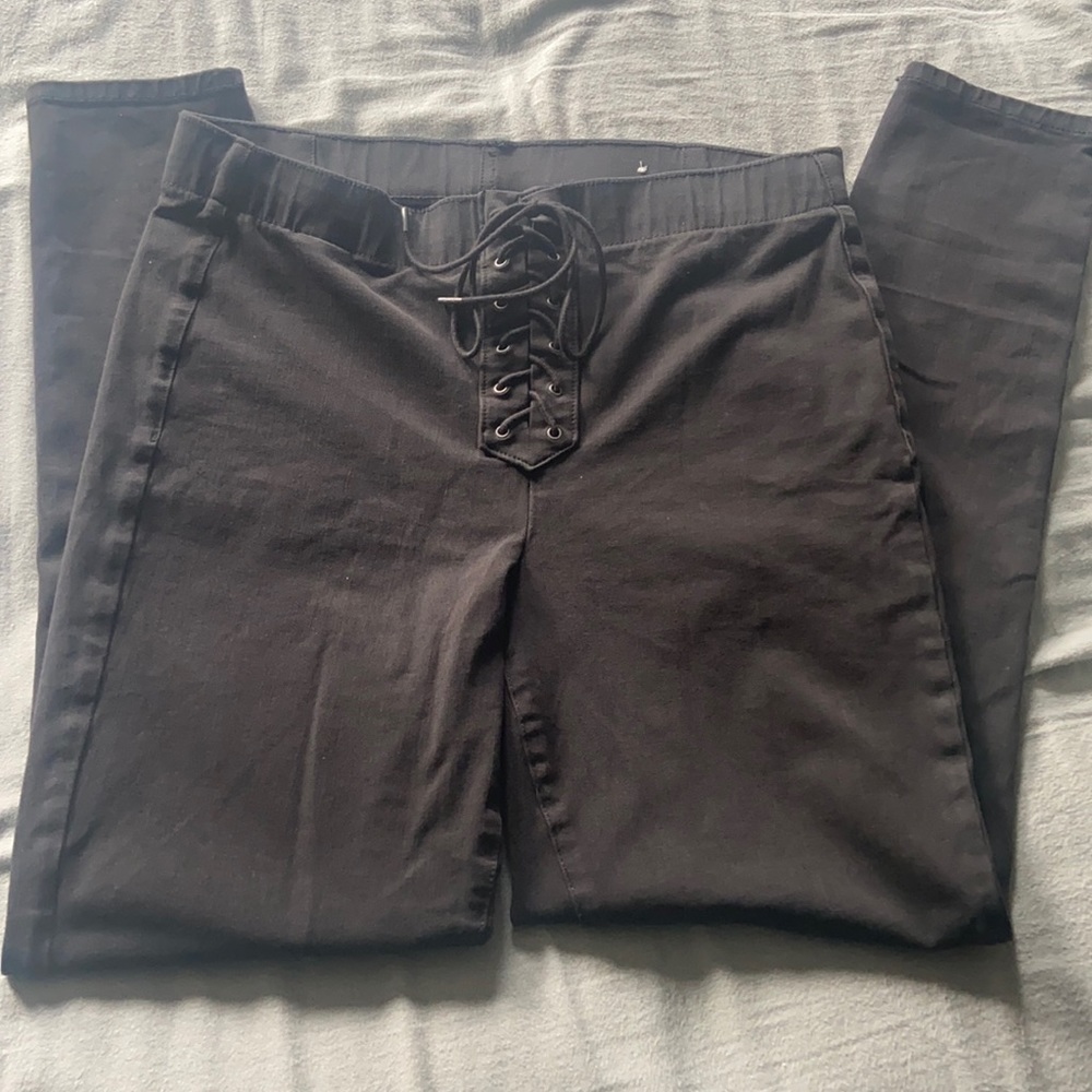 Black denim